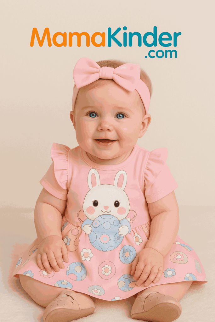 DOMOABEI Easter Egg Bunny Skirt Review