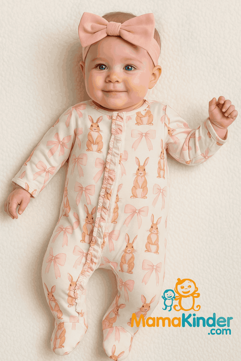 Lamuusaa Newborn Baby Girl Easter Outfit Review