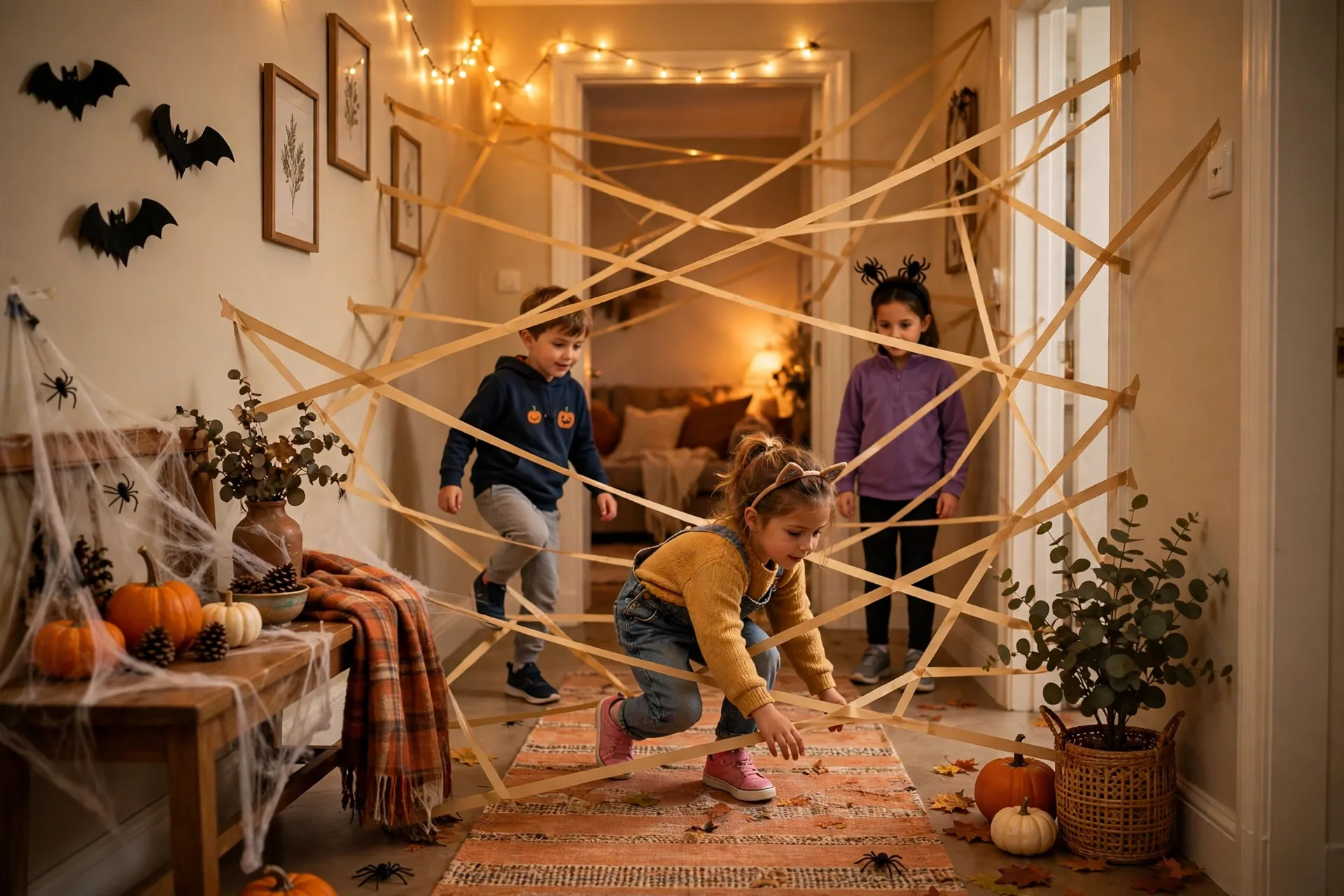 Spider Web Tape Walk