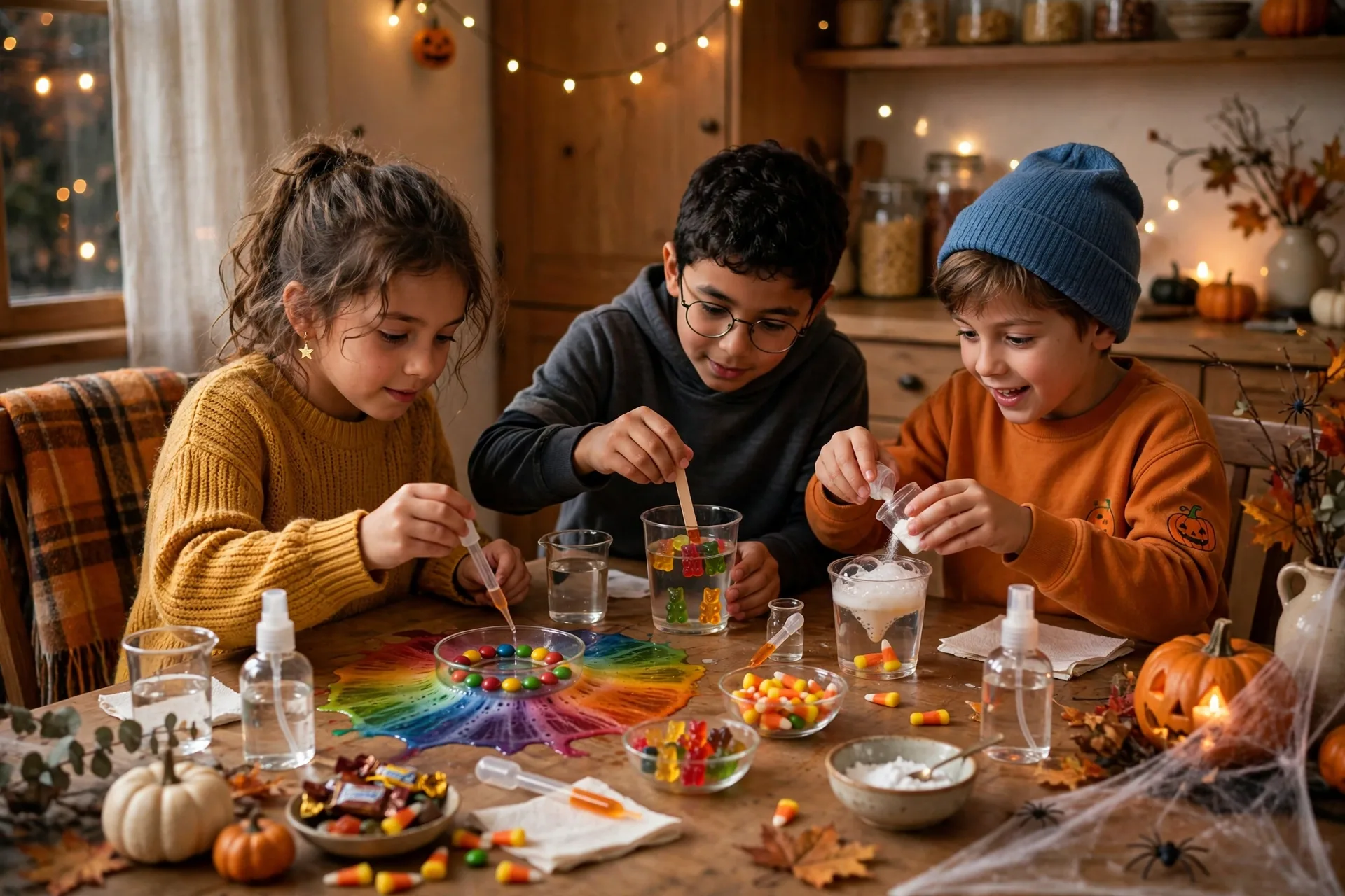 Halloween Candy Science Experiments