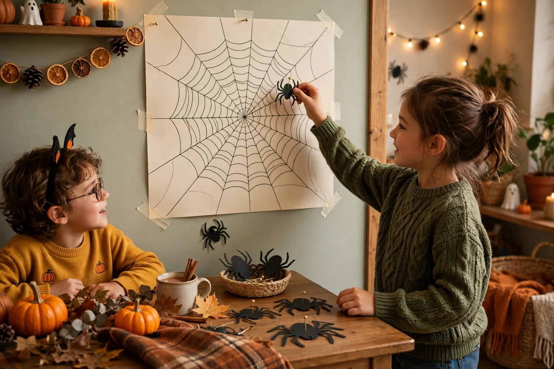 Pin the Spider on the Web