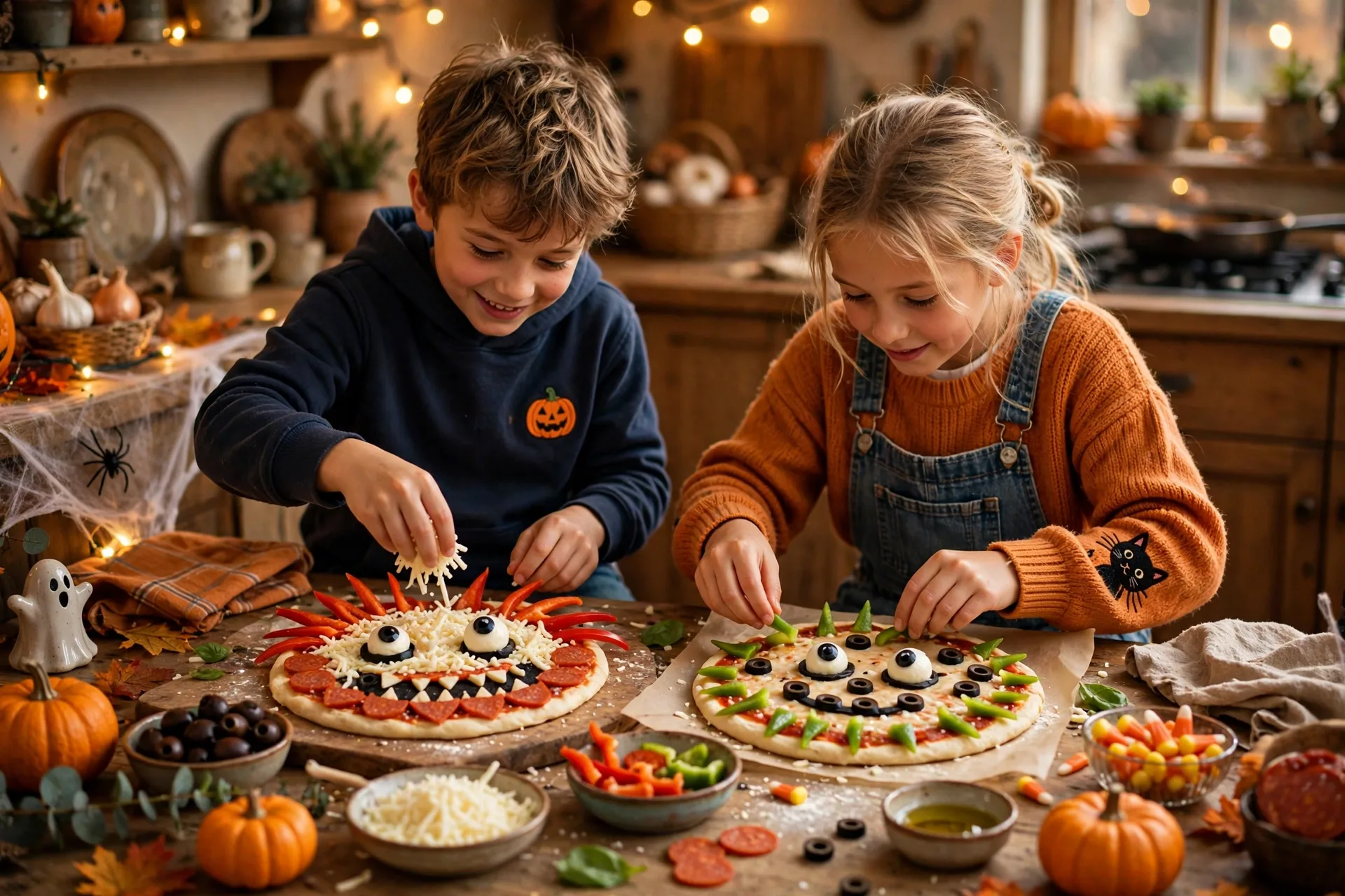 Monster pizzas
