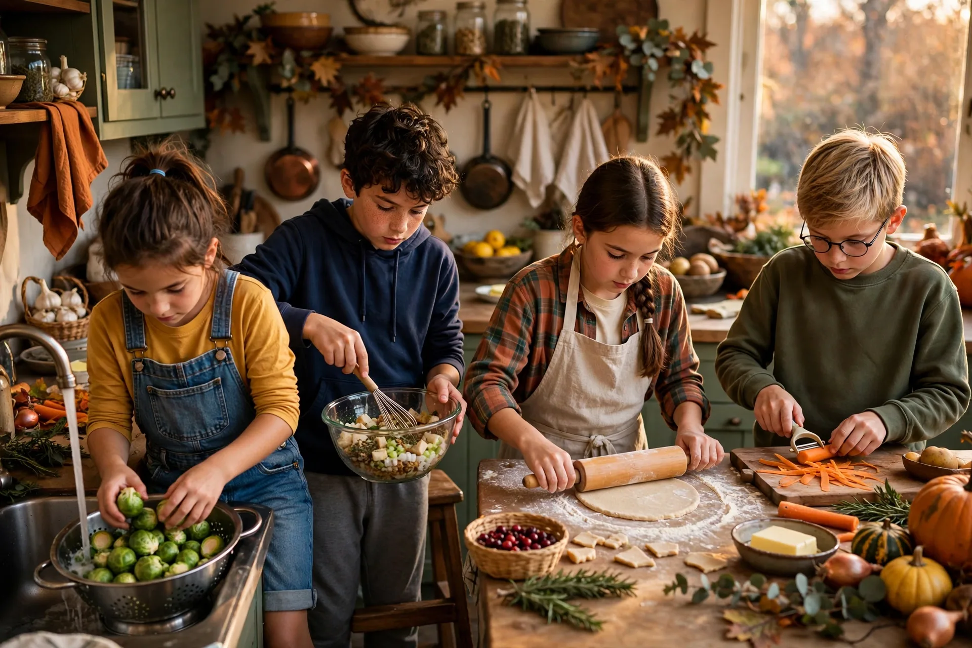 Kitchen jobs for ages 8+