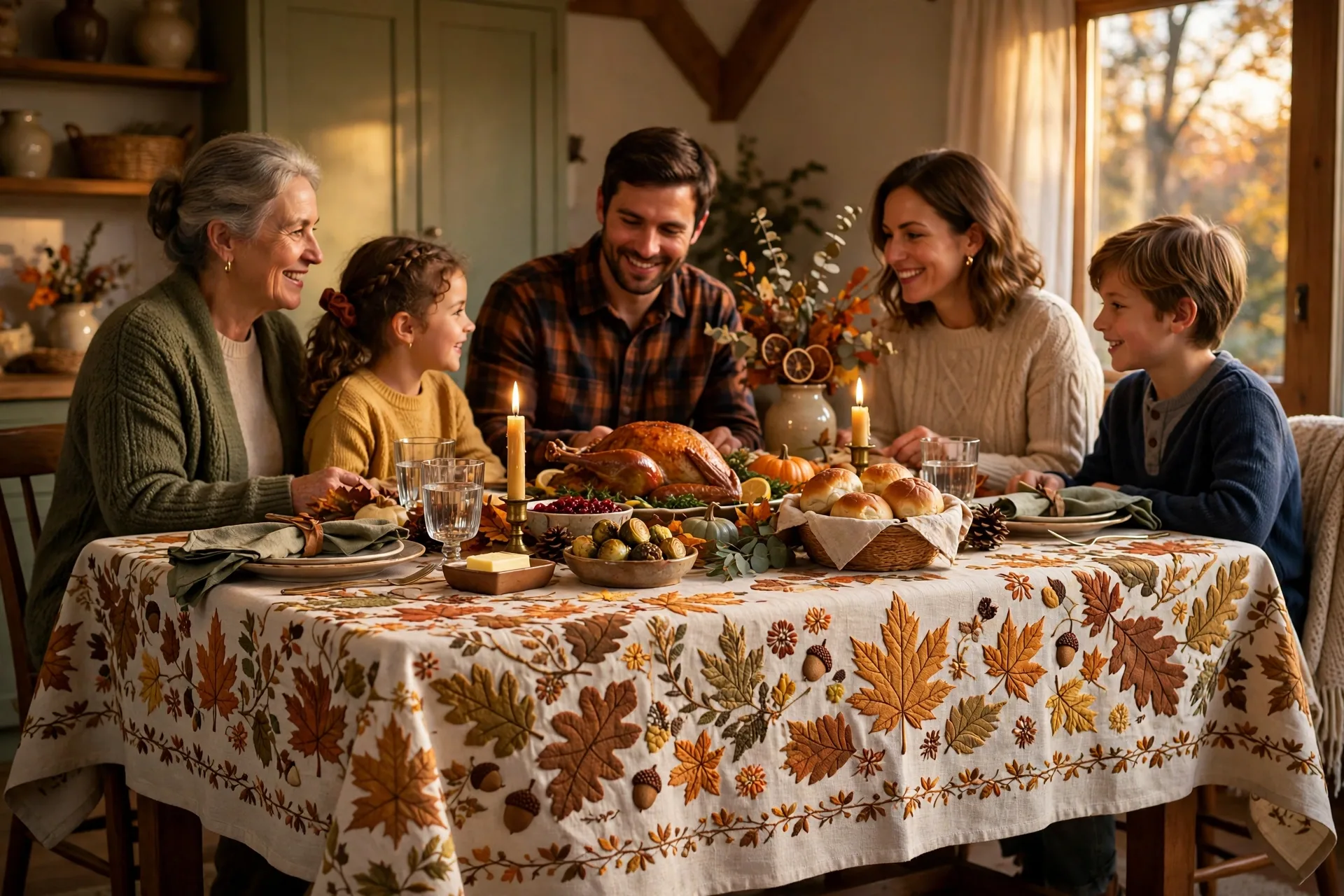 The keepsake tablecloth