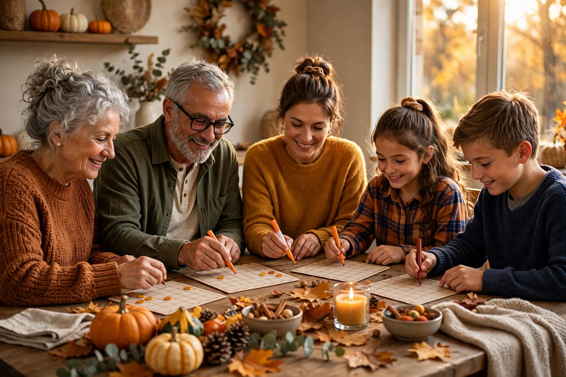Thanksgiving bingo