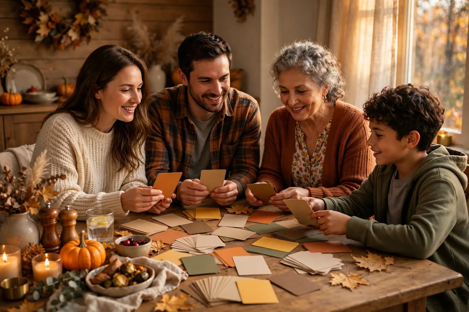 Table-talk cards