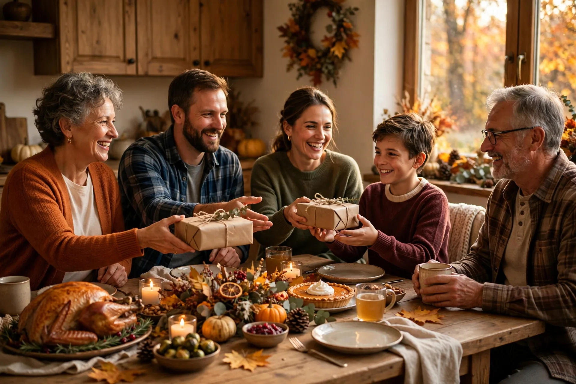 Thanksgiving Left Right Game