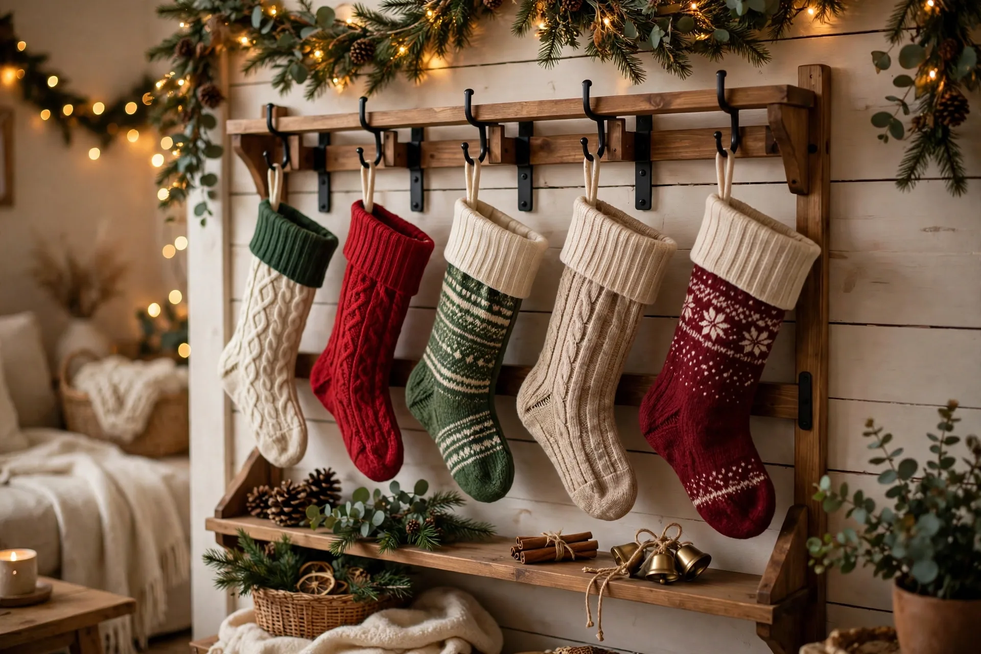 Stockings with a system