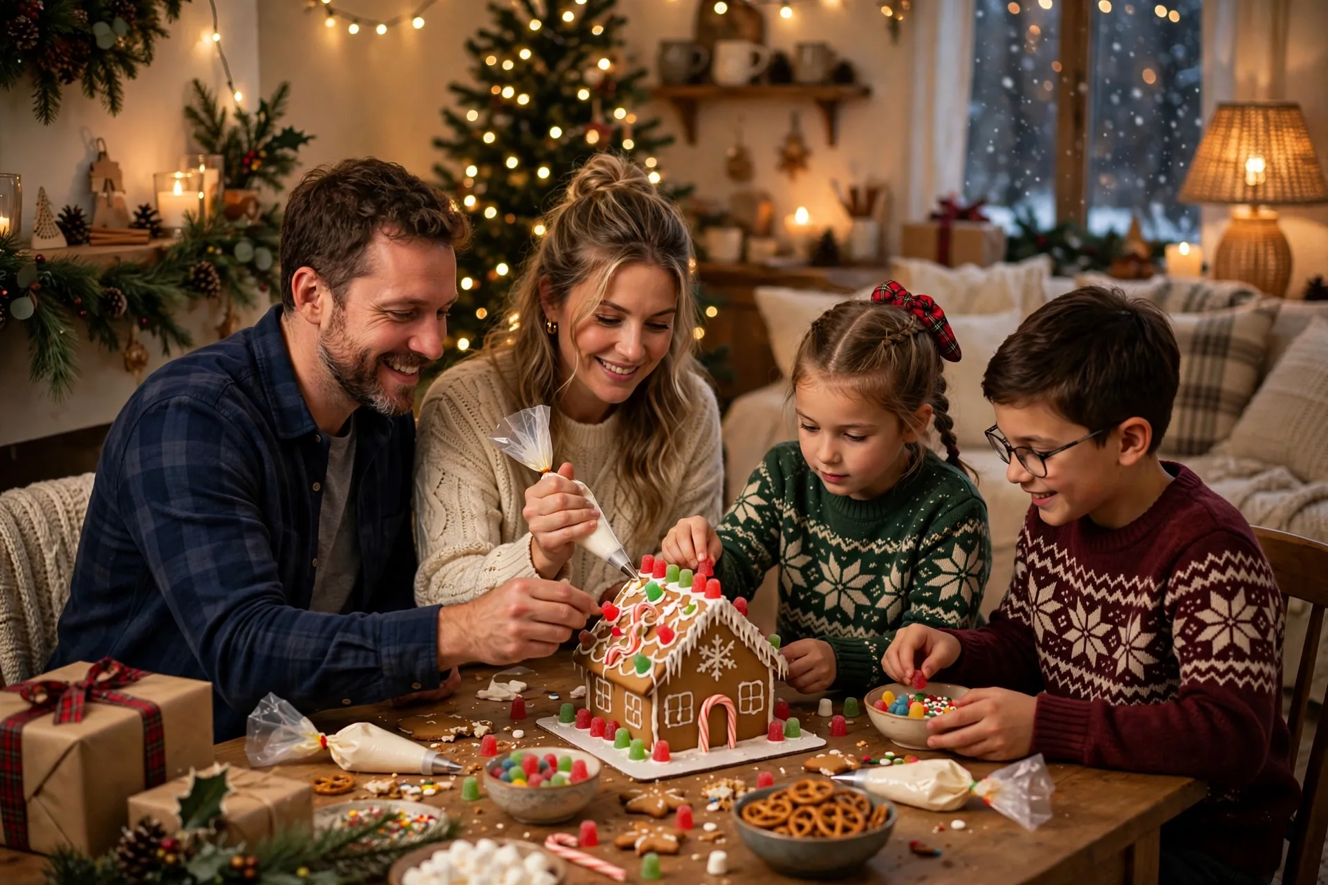 Gingerbread house day