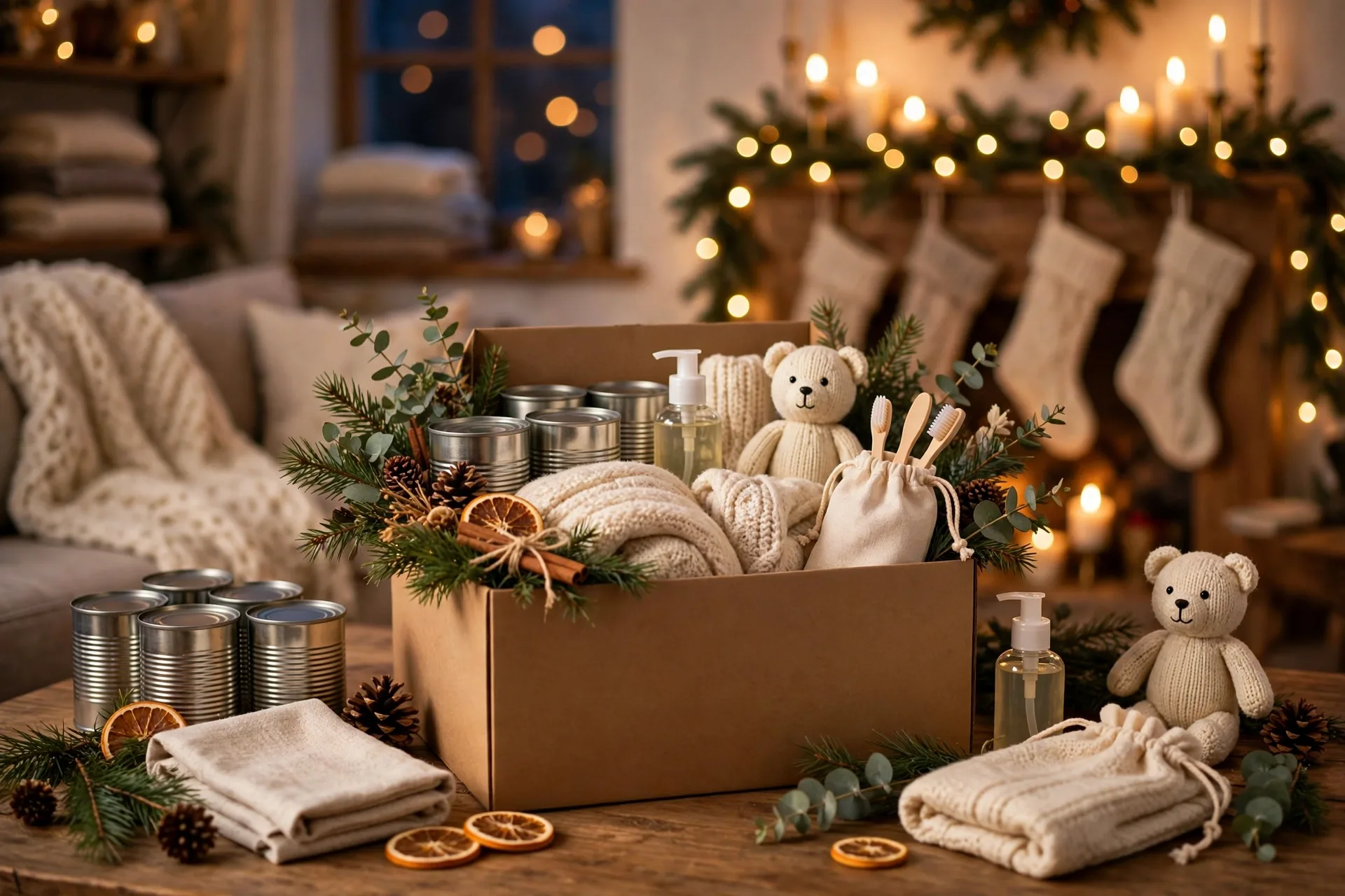 The reverse advent box