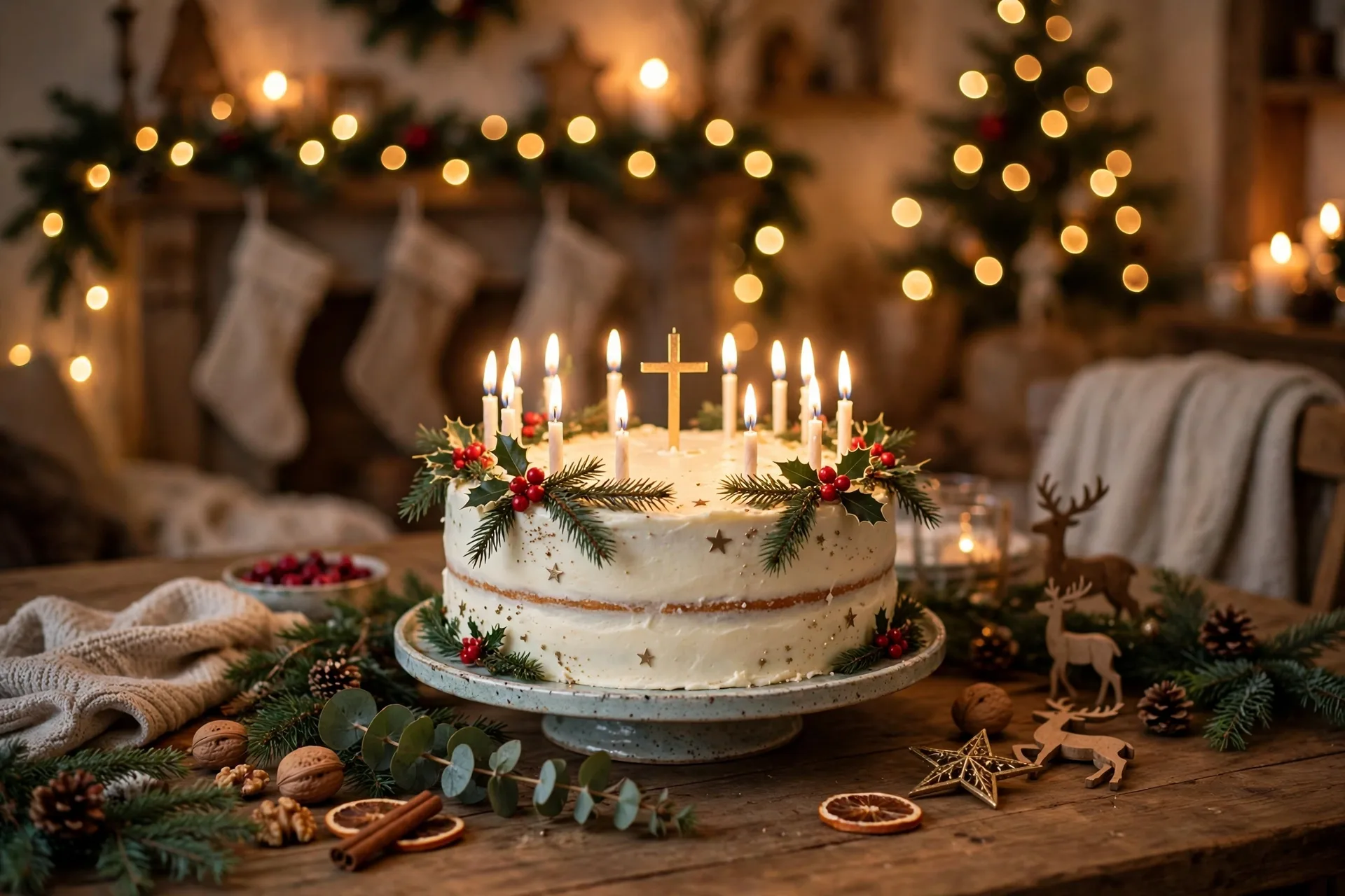 A birthday cake for Jesus