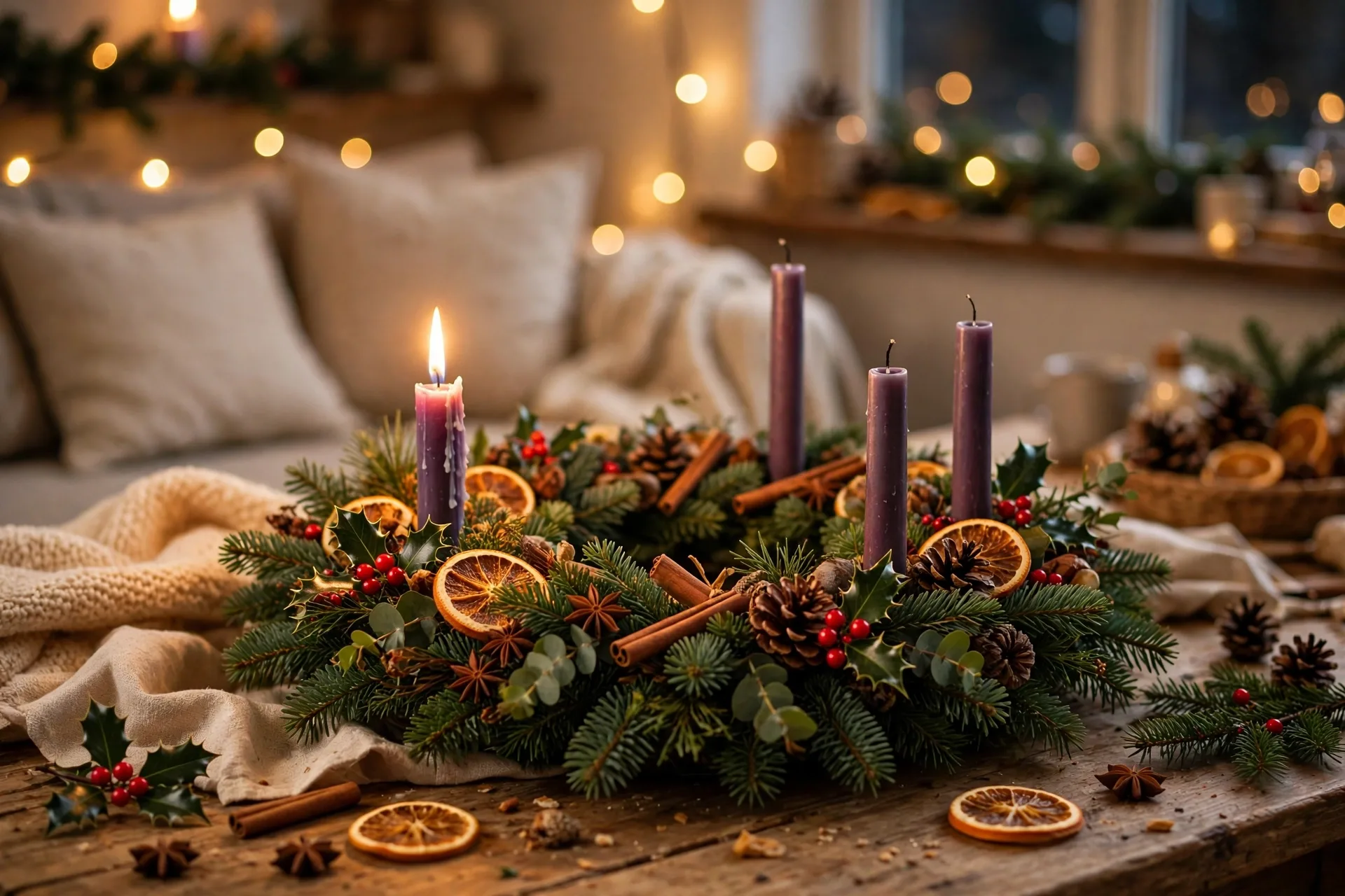 The Advent wreath