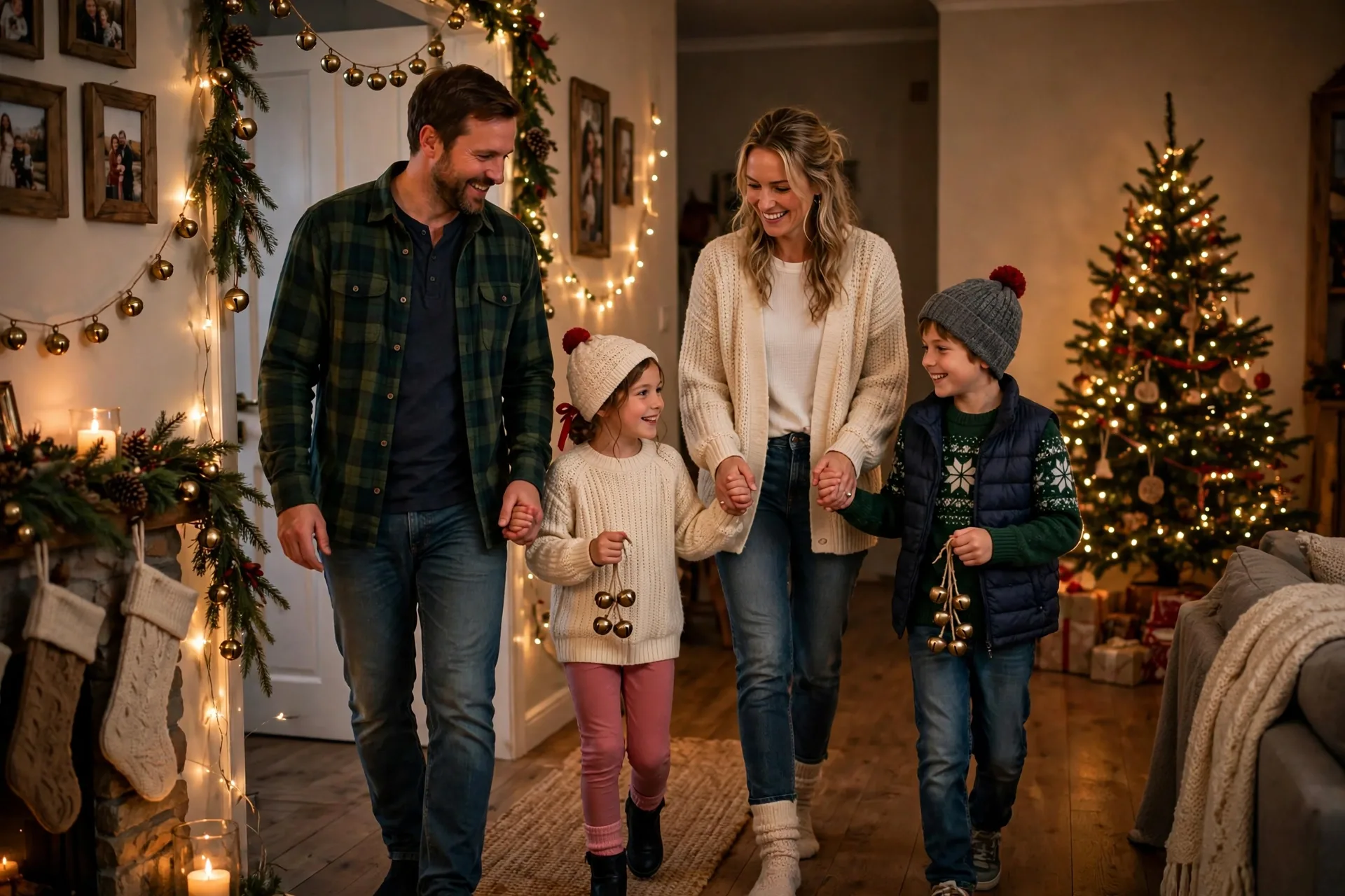 The jingle bell walk