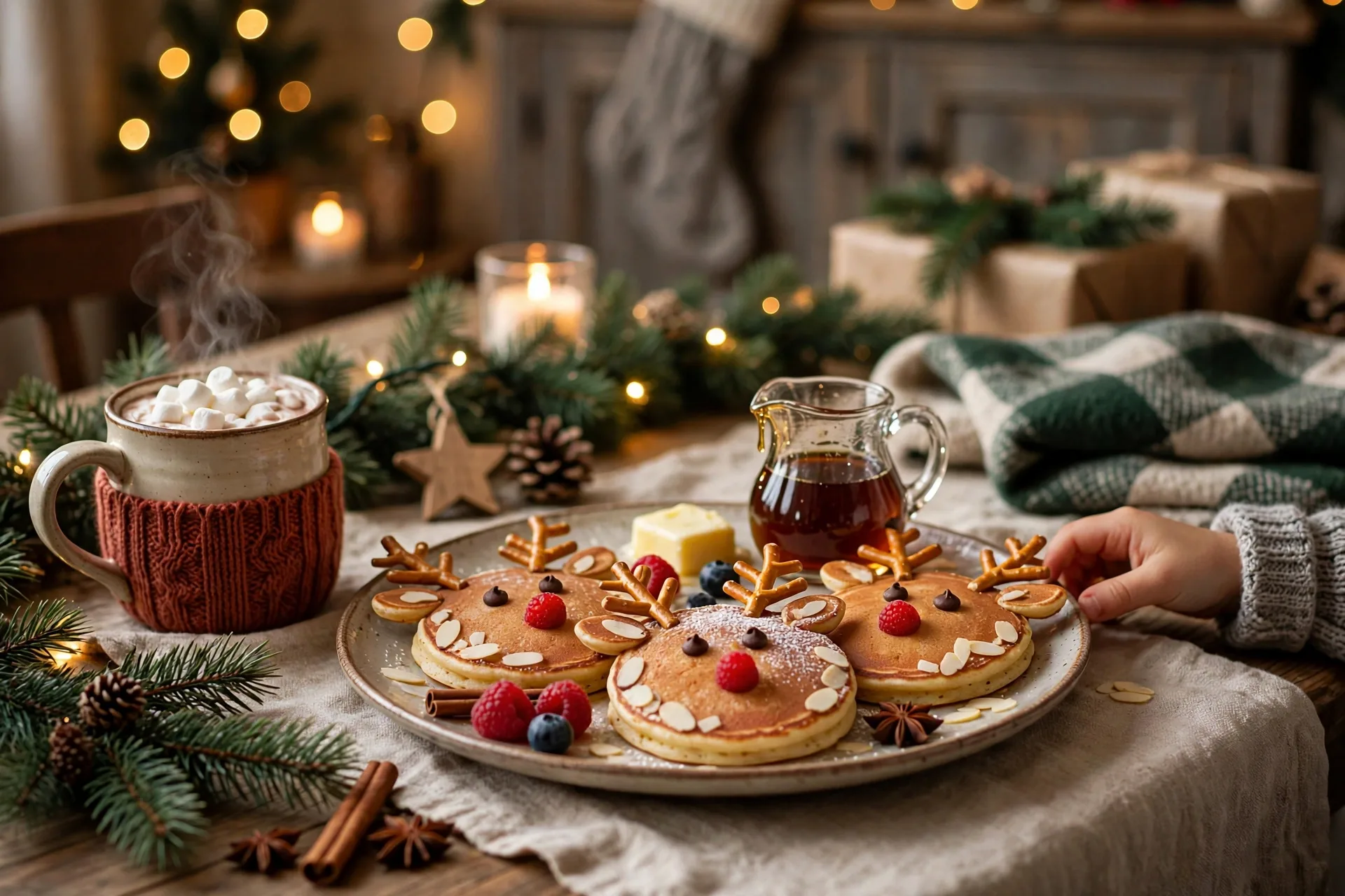 Reindeer pancakes