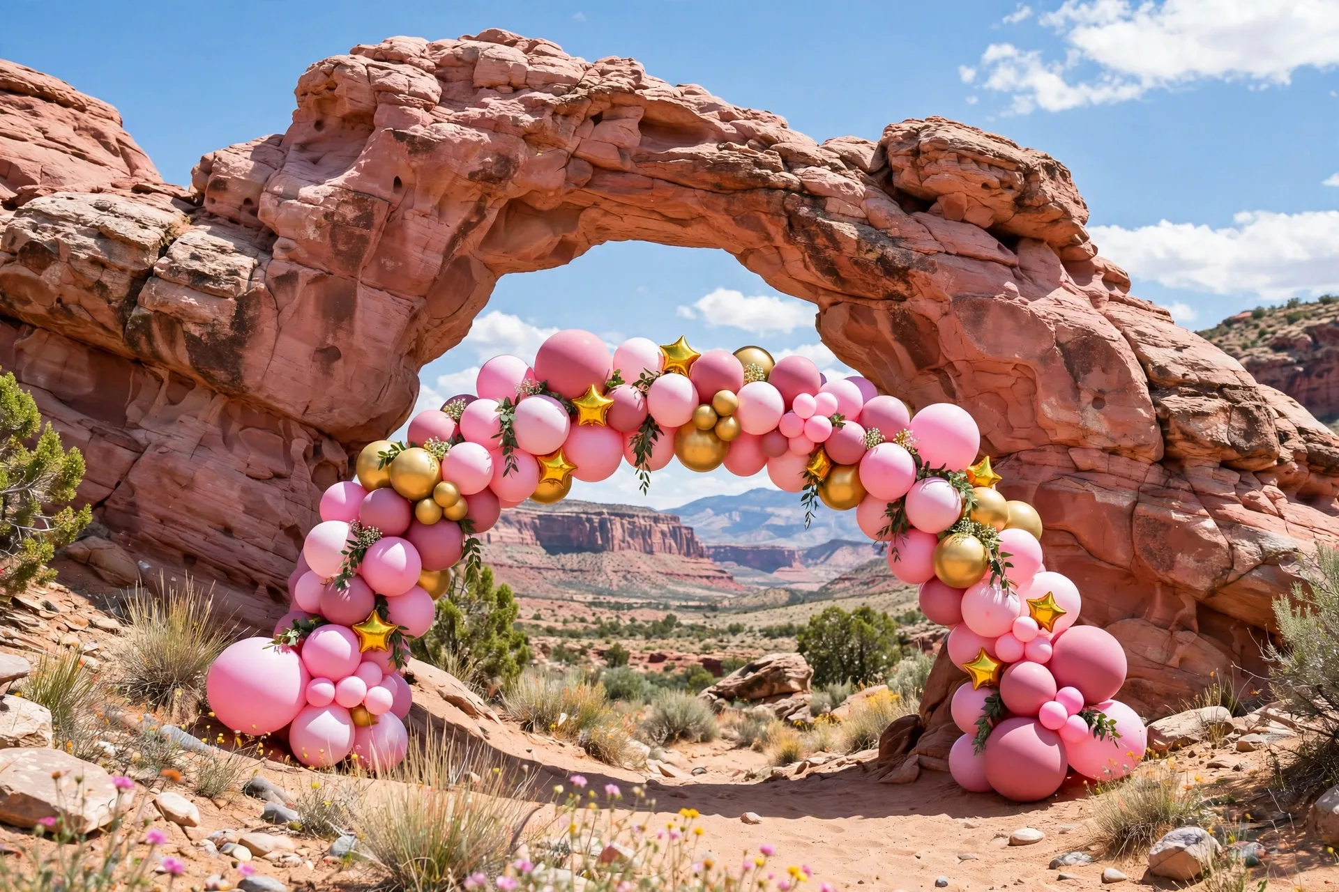 Pink Princess Arch