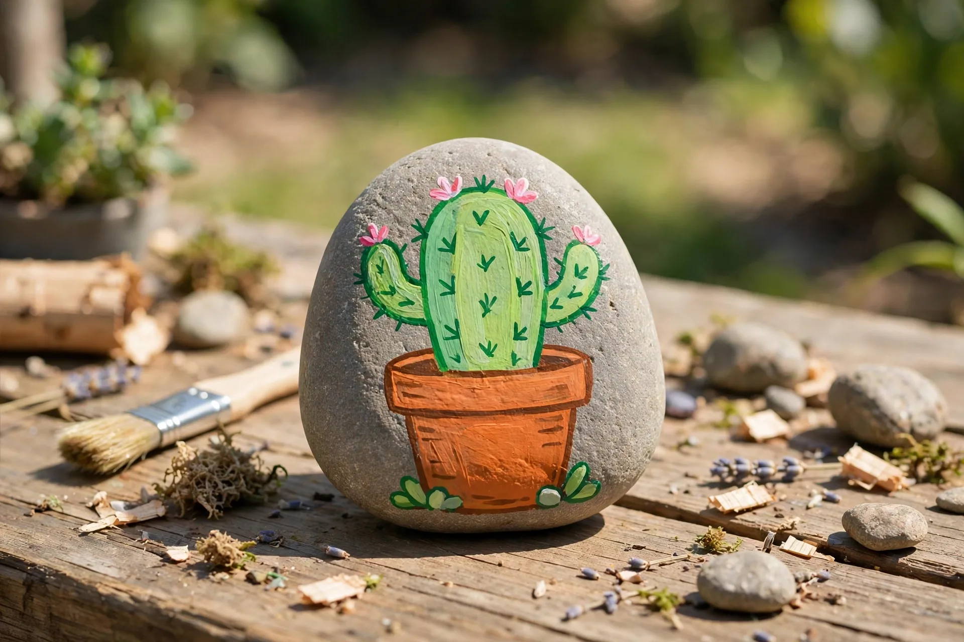 Cactus in a pot