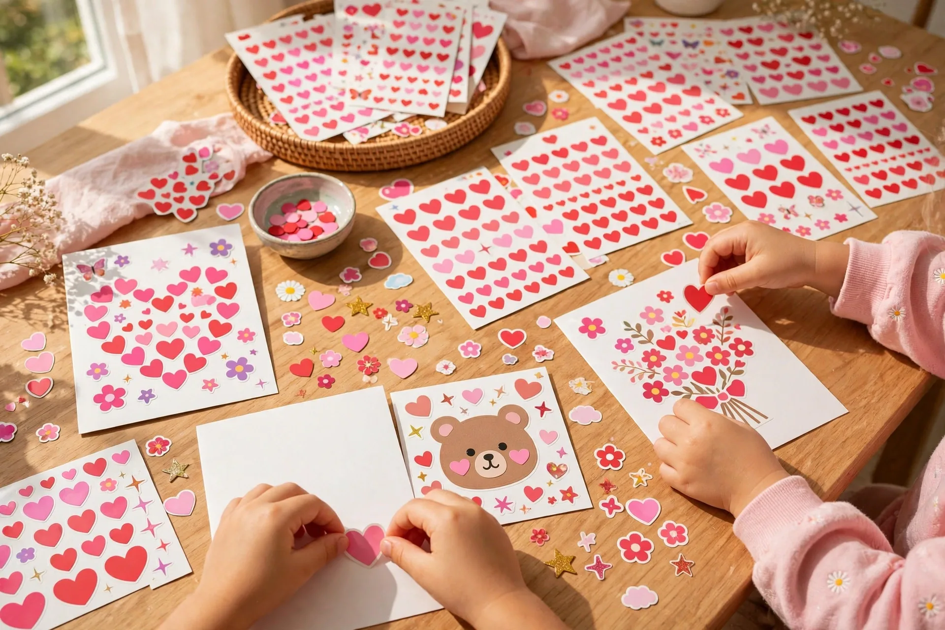 Sticker-only cards