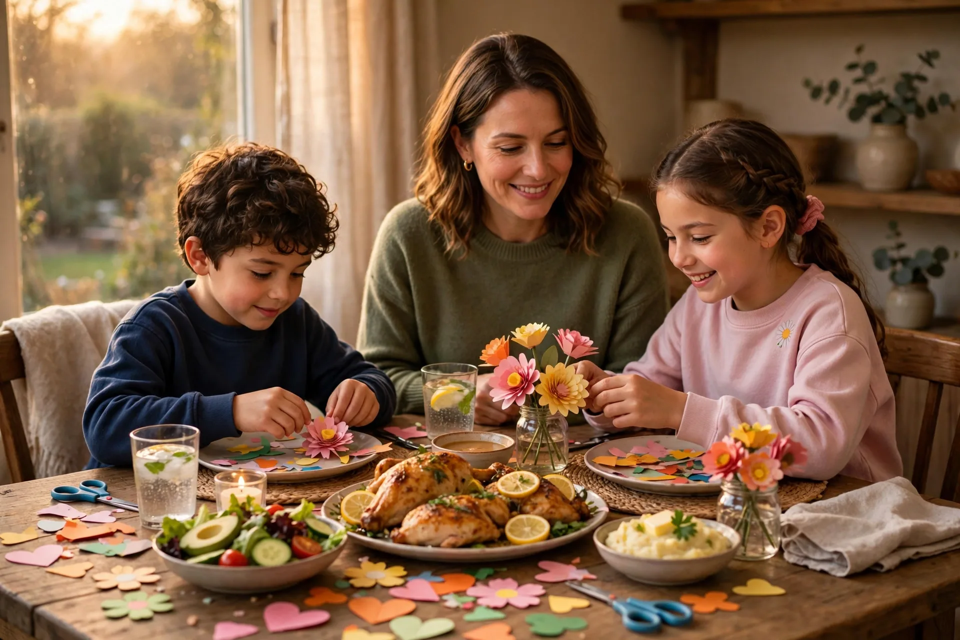 Her favorite dinner, cooked by literally anyone else