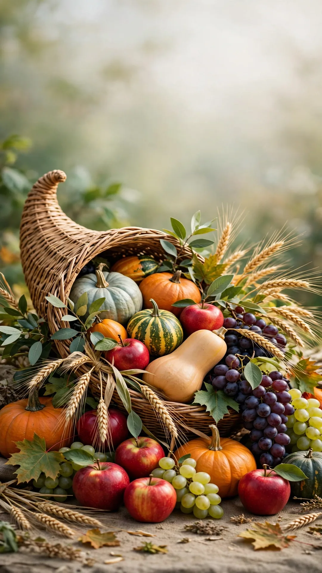 2. The Harvest Cornucopia iPhone wallpaper