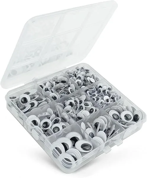 Googly Eyes &mdash; 520 Pcs, Self-Adhesive