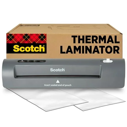 Scotch Thermal Laminator TL901X 9-inch laminator