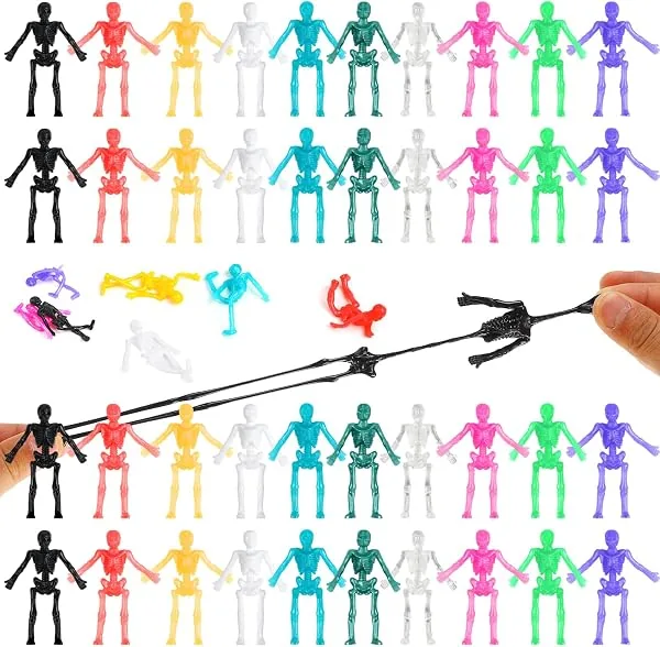 Stretchy Skeleton Toys &mdash; 50 Pack
