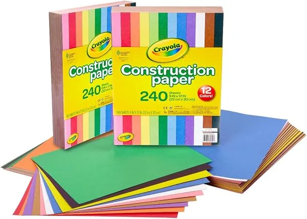 Crayola Construction Paper &mdash; 480 Sheets